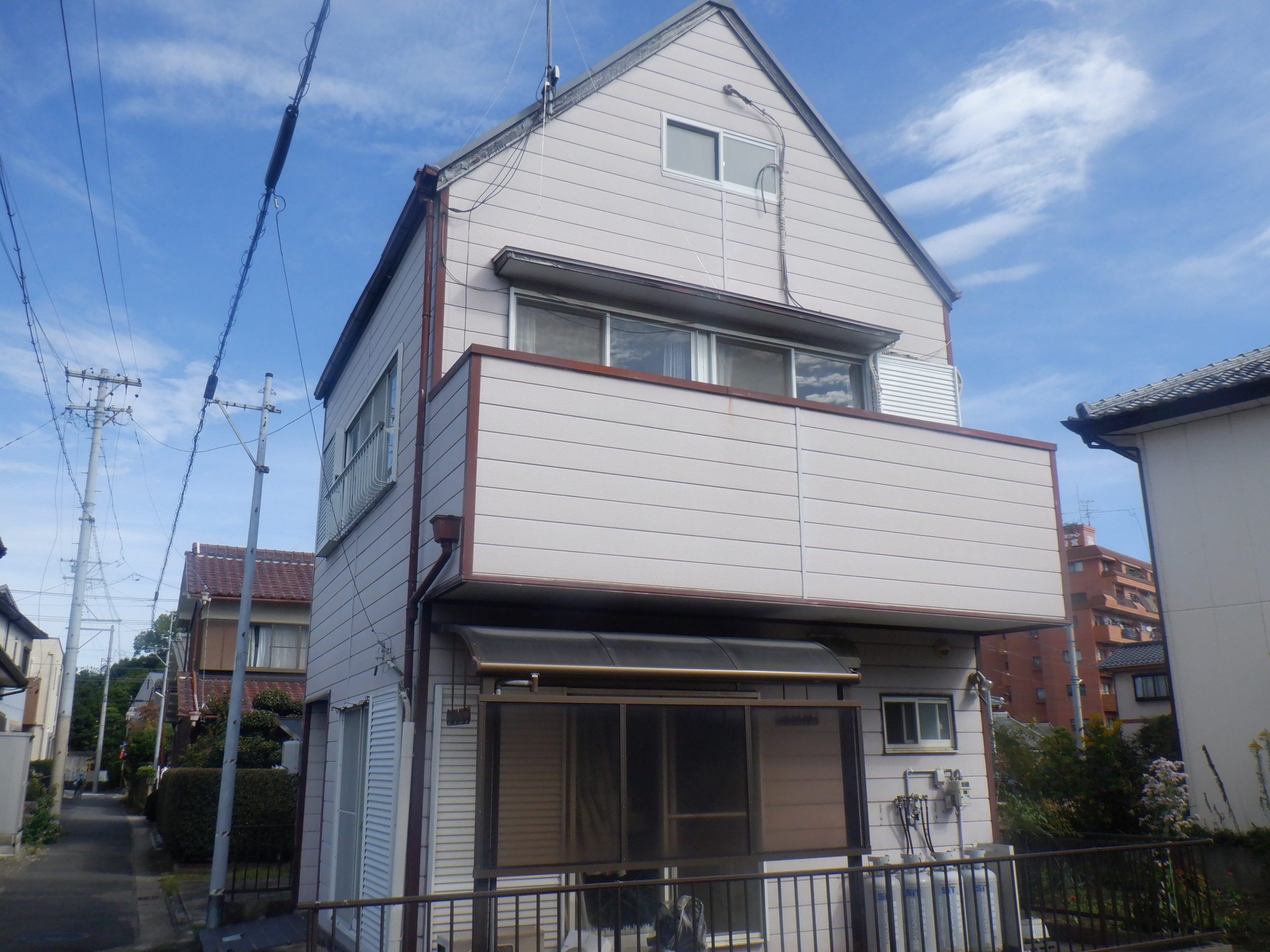 外壁塗装 稲沢市　K様邸｜稲沢市の屋根塗装・外壁塗装フォーグッドBefore画像